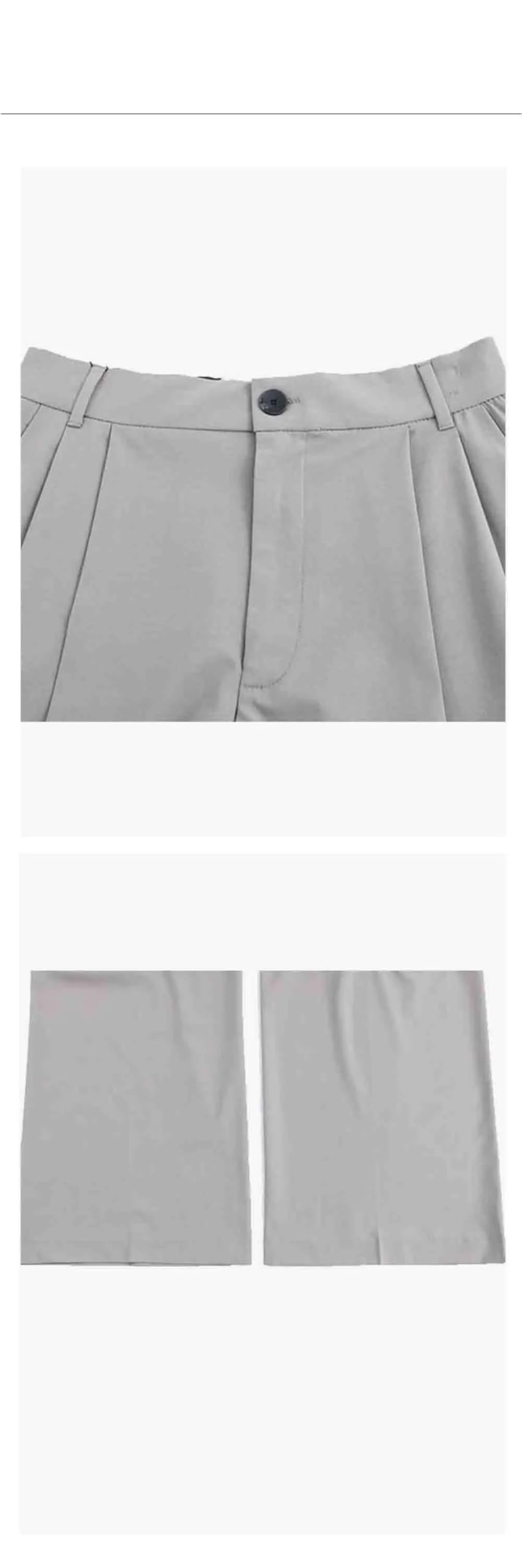 Ensemble de pantalons à double pli sans manches pour femme