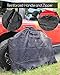 Upgraded Car Hard Top Storage Bag Fit for Ford Bronco 2021 2022 2023 4-Door, Portable Freedom Panel Storage Bag for Roof Panel Over Rear Row Seat, Rear Hardtop Organizer Bag 1Pc