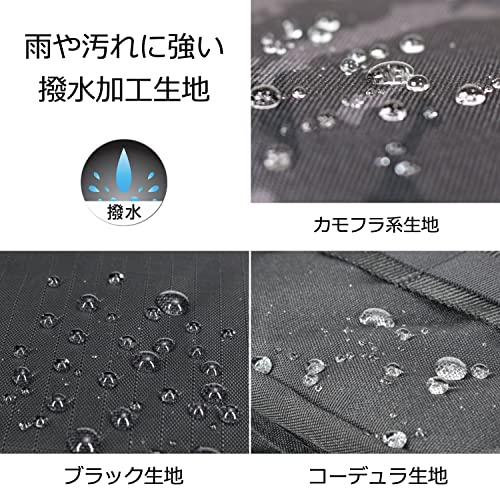 ラブソウルドリーム ウェストバッグ ヒップバッグミディアムショットネオブラックカモ