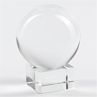 Cherry Tree Collection | Crystal Ball with Stand | K9 Optical Crystal Sphere | Photography, Decoration (80mm)