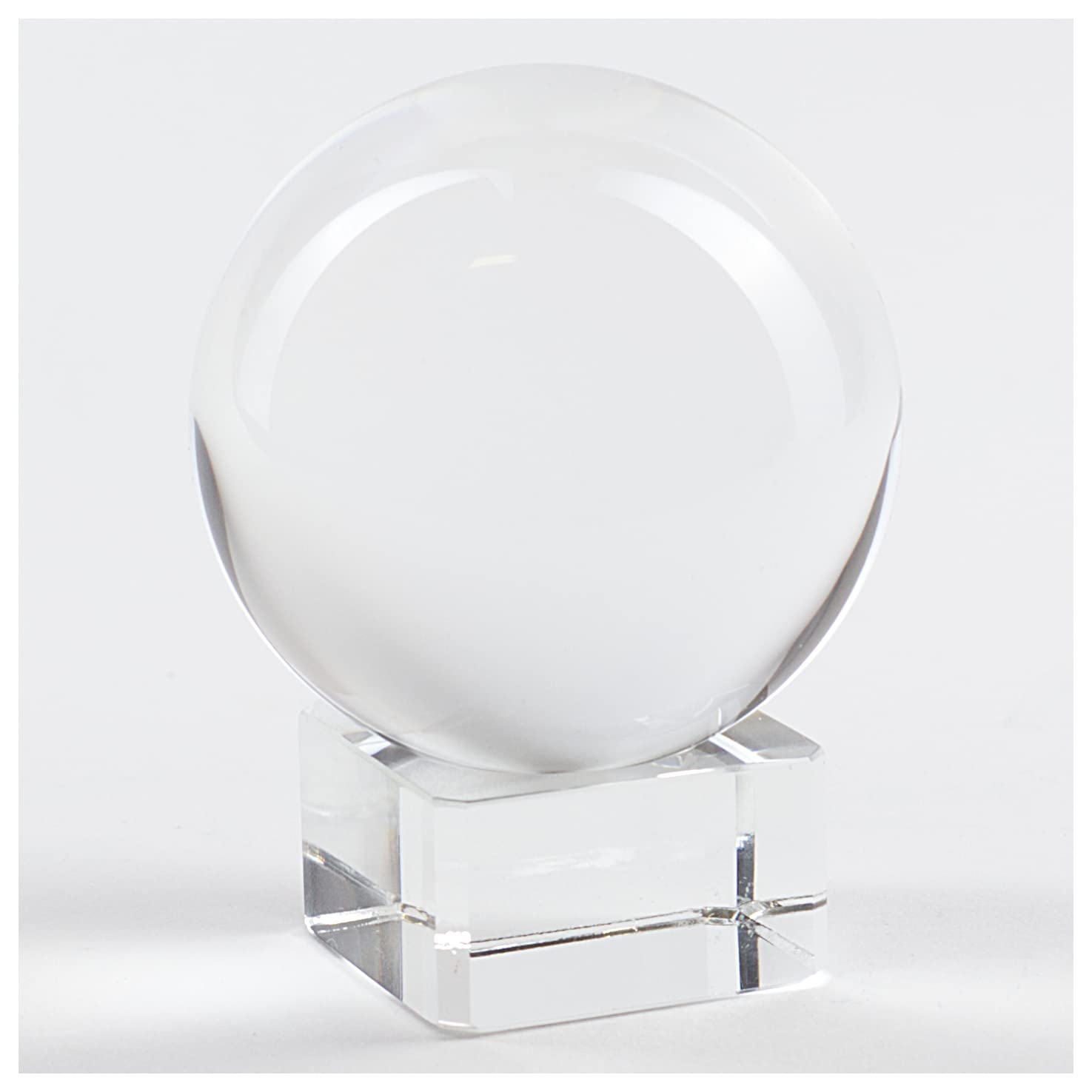 Cherry Tree Collection | Crystal Ball with Stand | K9 Optical Crystal Sphere | Photography, Decoration (50mm)