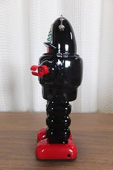 今だけ値下げ！ブリキ ゼンマイ式 MS274 ブラック ロボット 今だけ値下げ！ブリキ ゼンマイ式 MS274 ブラック ロボット 今