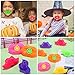 KALLORY 3 Sets of Unique Mustache And Lip Whistle Toys Parties Whistle Toys Noise Maker Plastic Fun Noise Maker For All Occasions
