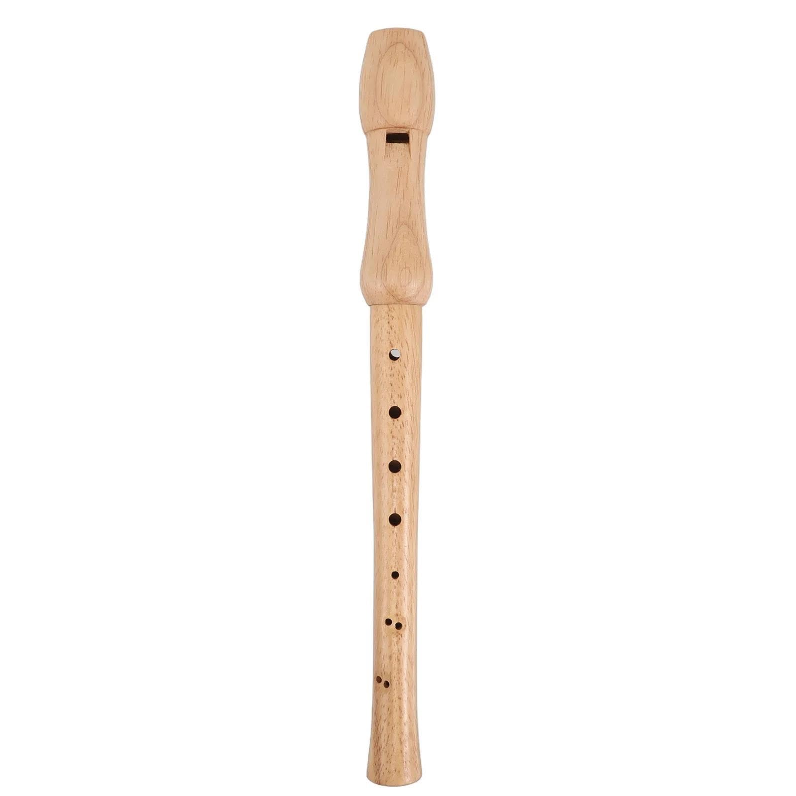 Anfänger Blockflöte Tragbares Blasinstrument Aus Holz Mit Acht Löchern Und Höhen Für Anfängermusik