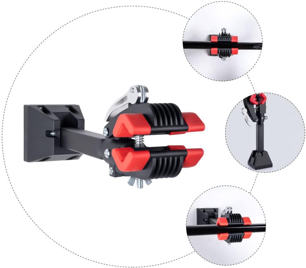 Zerodeko Wall Bike Hanging Rack Indoor Storage Hanger for Road Mountain and Folding Space-saving Design Easy Installation and Clean Aesthetic