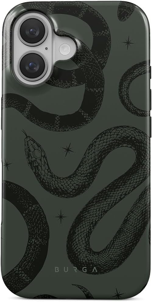 BURGA Phone Case for iPhone 16 - Cute, Trendy, Aesthetic, Pattern Phone Cover, Hard Shell Protection - fits Apple iPhone 16 Case for Women and Men