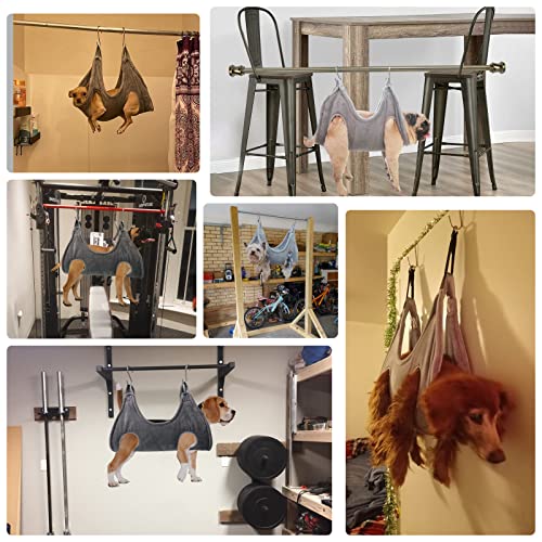 Wscxsc Dog Grooming Hammock For Medium Dogs,Pet Grooming Hammock,Dog Grooming Sling,Cats&Dogs Grooming Restraint Bag,Dog Grooming Supplies,Dog Nail Clipper(M) #TOP3