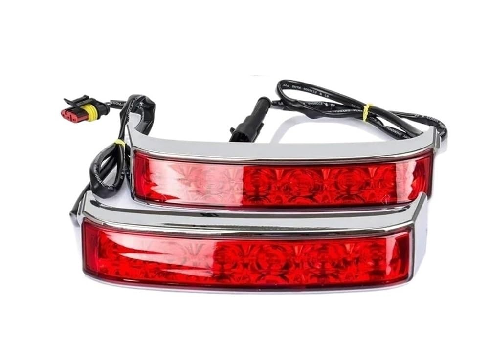 Stop Luce Posteriore Moto Luce Posteriore A LED per Indicatori di Direzione, Luce Freno E Luce Posteriore per Touring 2014-19 FLHR FLHRXS per Road King