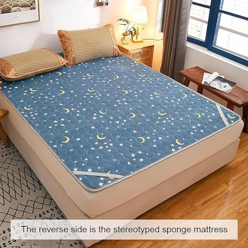 Alfombrilla de cama de bambú absorbente que disipa el calor para un sueño profundo 4