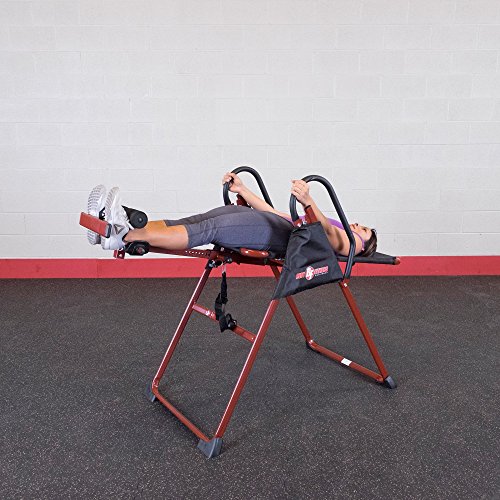 Body-Solid (BFINVER10B) Best Fitness Inversion Table, Foldable Decompression Table for Lumbar Stretching, Strength Training Equipment for Professional Inversion Therapy, Home and Commercial Gym - Thumbnail 7