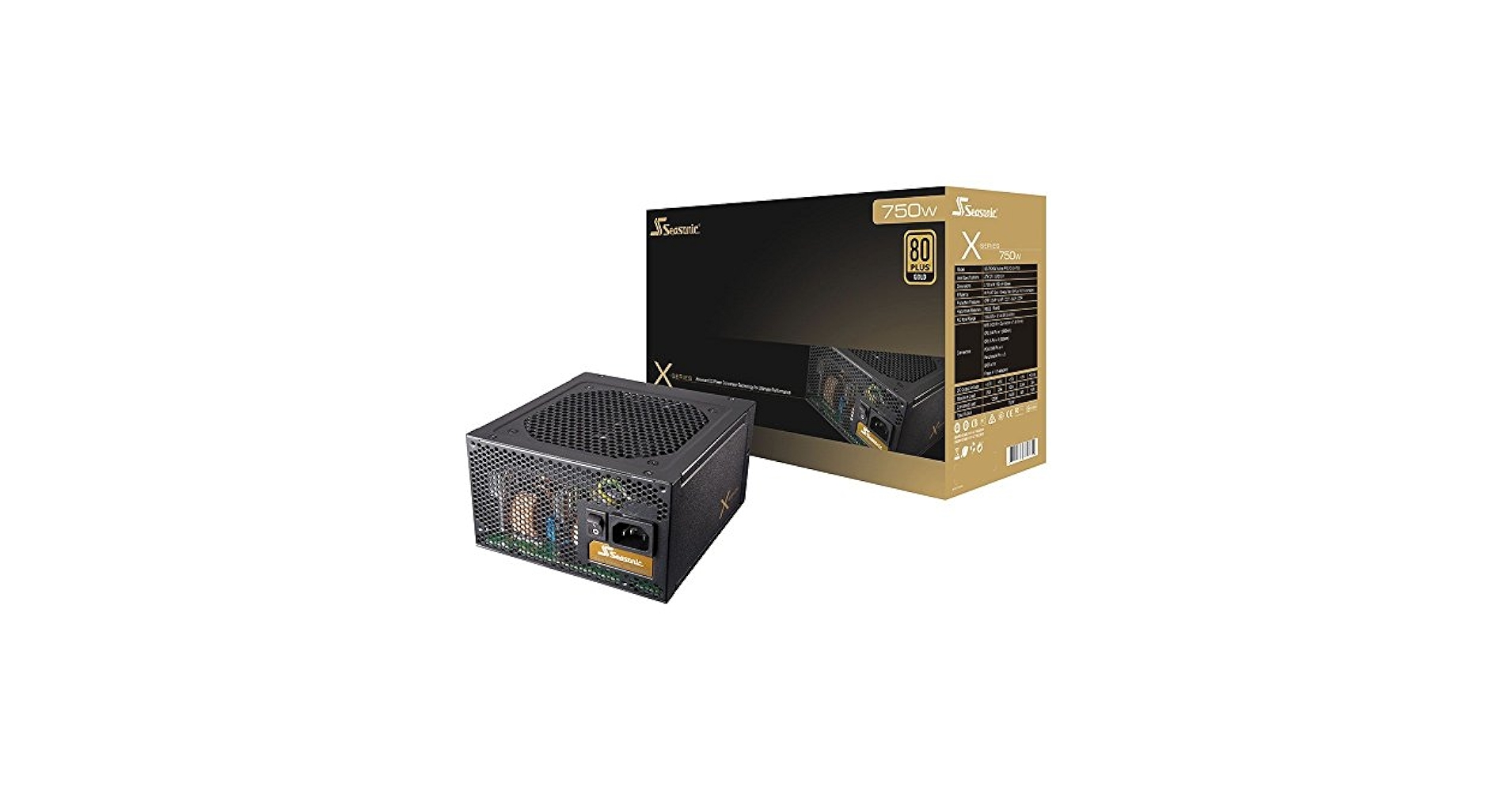 Amazon.com: SeaSonic 750W Power Supply X750 Gold (SS-750KM3