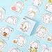 Produktbild BLOUR Kawaii Cartoon Cute White Rabbit Washi Masking Aufkleber Scrapbooking Girl School Supplies Briefpapier 45sheets