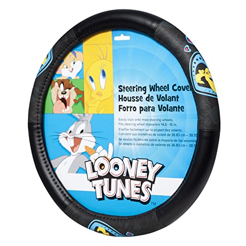 Plasticolor 006793R01 Looney Tunes Tweety Bird with Hearts Speed Grip Steering Wheel Cover