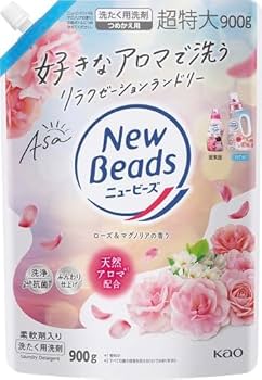 ニュービーズ　超特大2.65kg×8袋　ローズ＆マグノリア　七分咲きローズの香り Amazon | ニュービーズ 【ケース販売】 リュクスクラフト 消臭