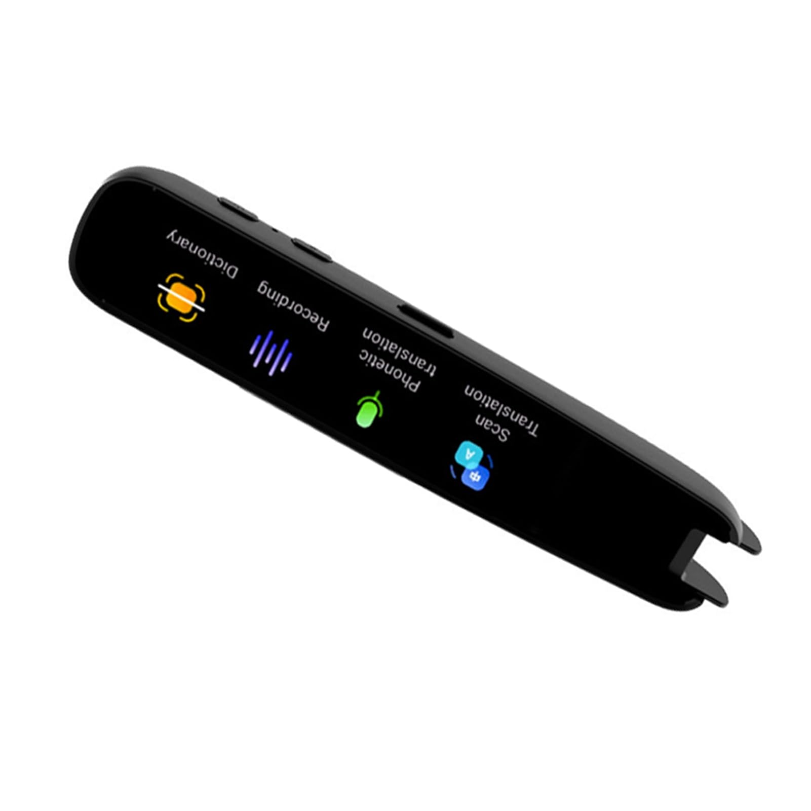 Bolígrafo lector de escaneo, base de datos de palabras extensa, bolígrafo traductor de grabación para aprendizaje de idiomas, actividades diarias, plástico tipo C