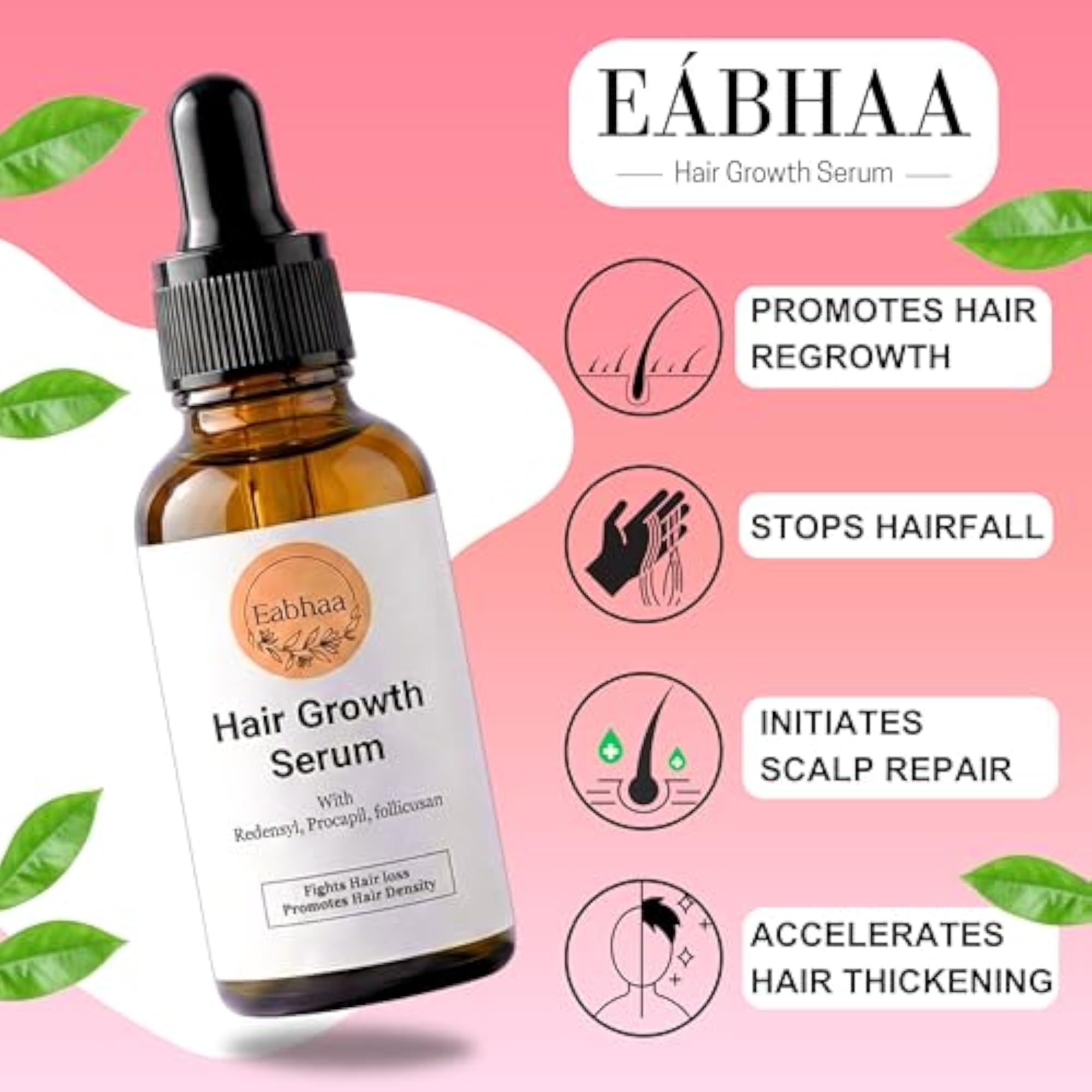 Hair Growth Serum with Redensyl & Procapil