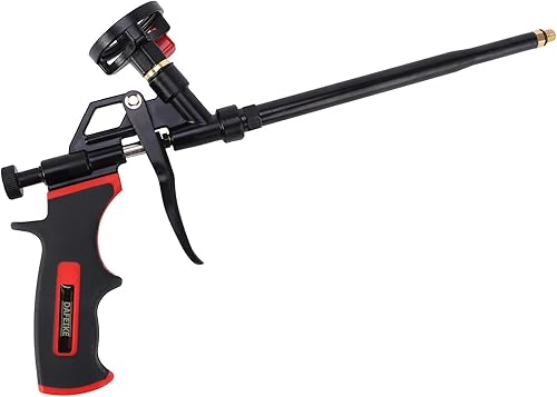 Miniatura 5 de DAFEIKE Pistola de aislamiento de espuma de pulverización extendida de 25 pulgadas, pistola dispensadora de espuma de teflón, pistola de espuma de