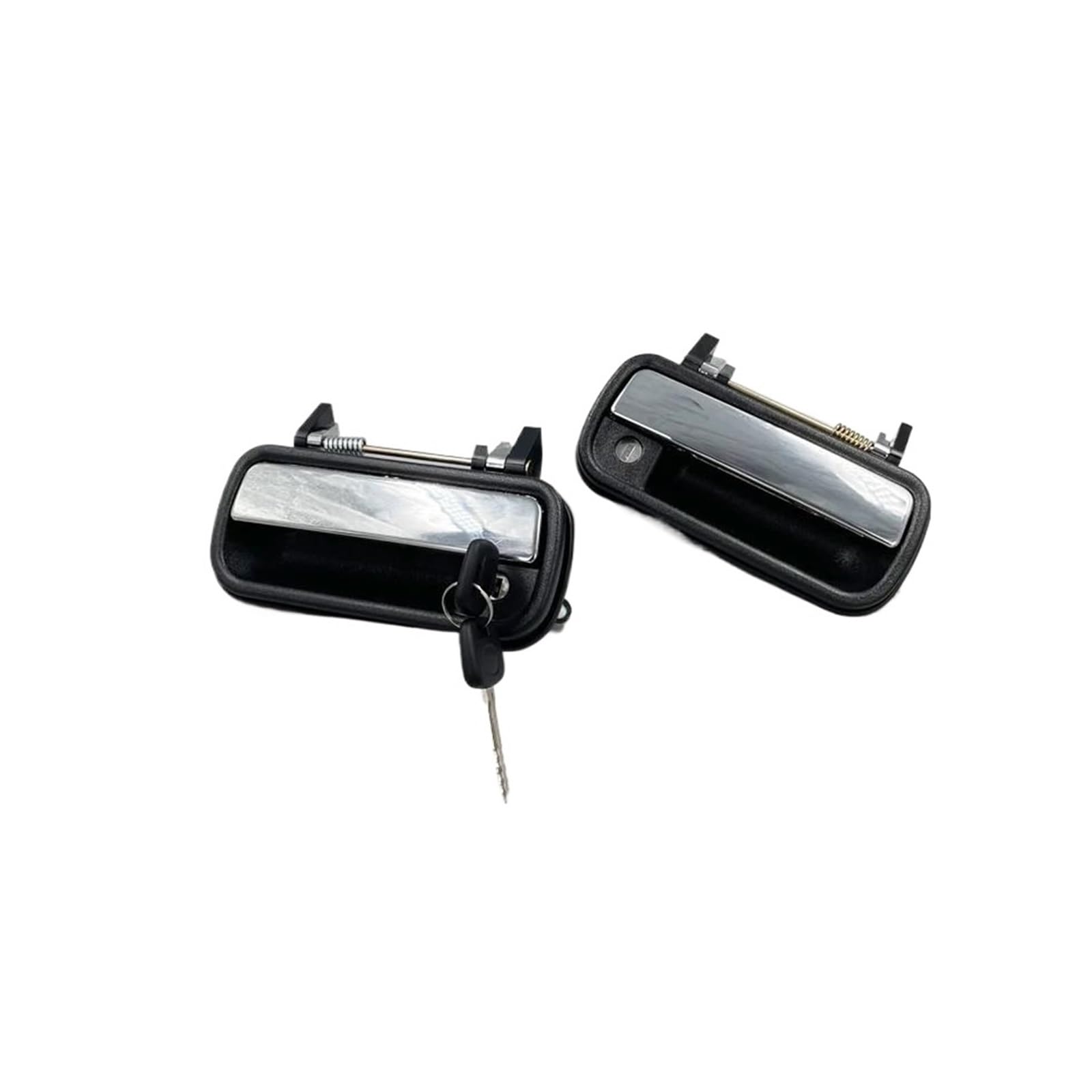 WLNWERDPKK Outside Door Handle 1PCS for Hilux for Pickup Rn85 1988-1998 Front Door Outer Handle with Lock and Key Cylinder Exterior Door Handle