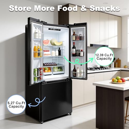 iceBlue 17.7 Cu.Ft French Door
