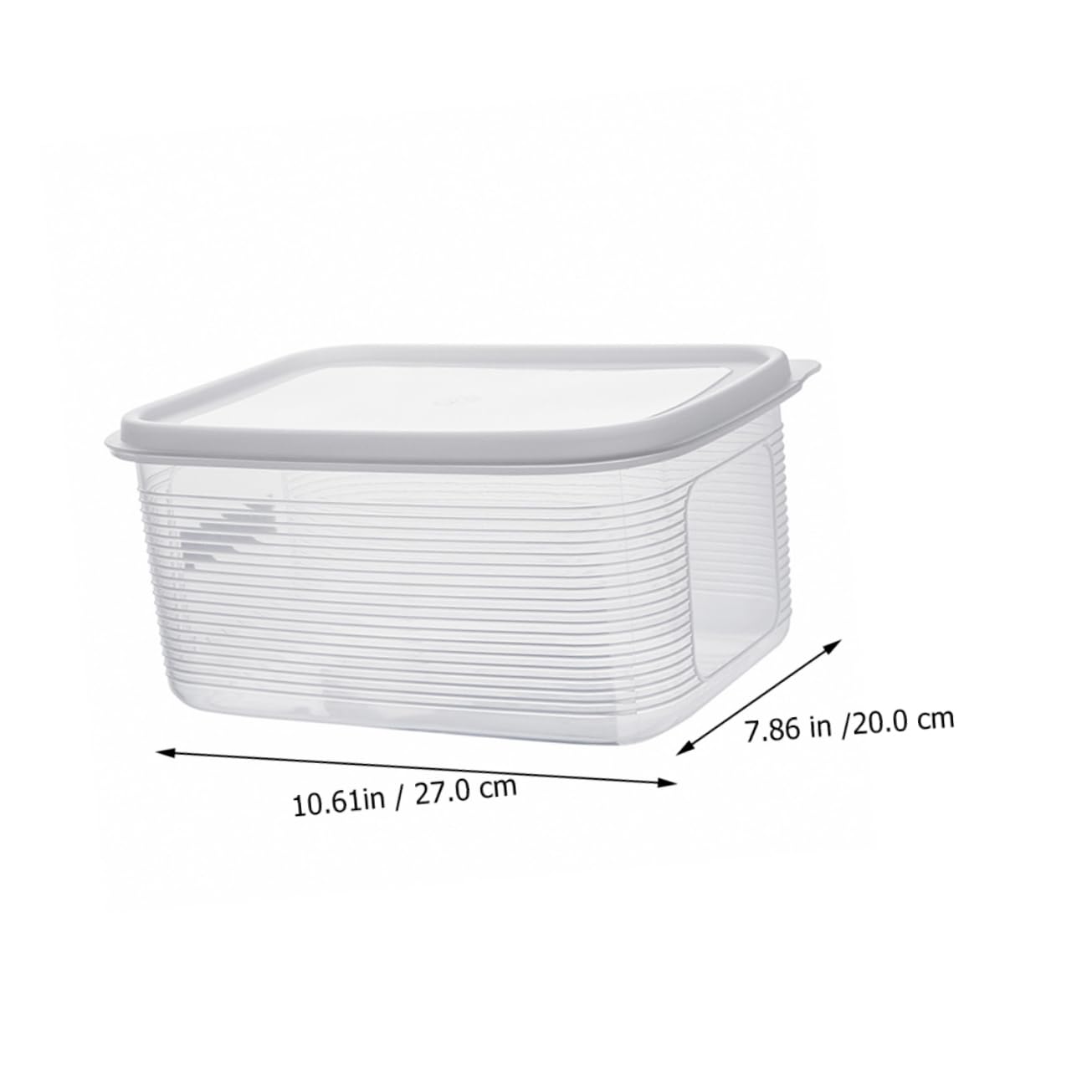 Abaodam Box Bins for Pets Bucket Pet Storage Bin Airtight Containers Dog Cat Holder Airtight Pet Container Food Containers Storage Container Pet Food Sealing Barrel Pet Food Bin White
