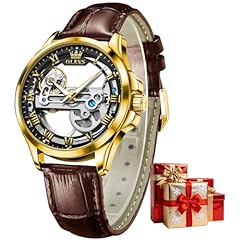 Brown Band with Gold and Black Dial