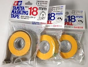 Tamiya 18mm Masking Tape mit 2 Nachfüllpackungen