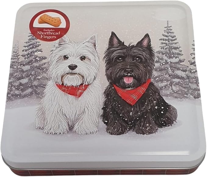 Delicious Scottish Biscuit Shortbread Fingers in 200g Gift Tin box Ideal Christmas Treat Suitable for Vegetarians (Butter)