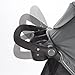 Evenflo Folio3 Stroll & Jog Travel System w/LiteMax 35 Infant Car Seat, Crossover Versatility, Ultra-Compact, Self-Standing Folding Design, 12” Air-Filled Tires, Front Wheel Swivel Lock, Avenue Gray