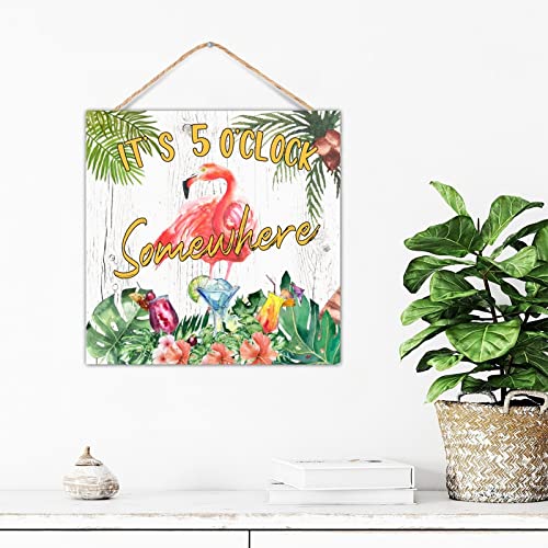 Plaque en bois personnalisée à offrir pour une crémaillère ou une fête au jardin