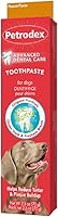 Vista 1 de Petrodex Toothpaste for Dogs and Puppies, Cleans Teeth and Fights Bad Breath, Reduces Plaque and Tartar Formation, Enzymatic Toothpaste, Peanut