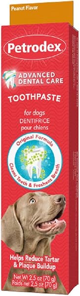 Petrodex Peanut Flavor Toothpaste for Dogs and Puppies