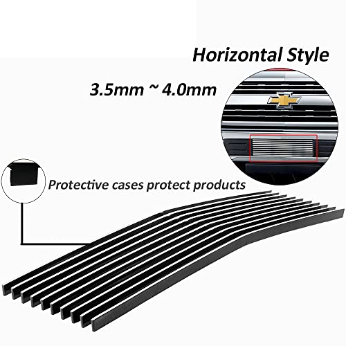 Chrome Grille For 2015-2019 Chevy Silverado 2500Hd 3500Hd Lower Bumper Grill Insert Aluminum Polished 16 17 18 #TOP2