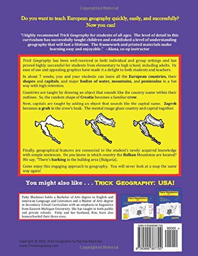 Trick Geography: Europe--Teacher Guide: Making things what they're not so you remember what they are. - Image 2