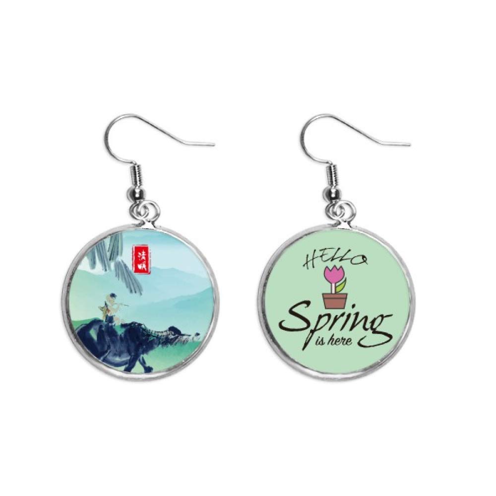 Pendientes de primavera ligeros que solucionan la pesadez de las joyas grandes 5