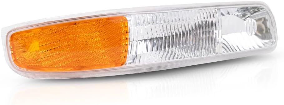 CarLights360 For Chevy Silverado 1500 1999 2000 2001 2002 Parking Light Passenger Side | Includes Running Lights | GM2521173 | 1515559