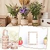 Janlaugh 24 Rolls Boho Book Washi Tape Set Bulk Book Lovers Gift for Women Earthy Decorative Elements Easy to Peel Scrapbook Supplies for Journaling DIY Crafts Stationery Scrapbooking #5