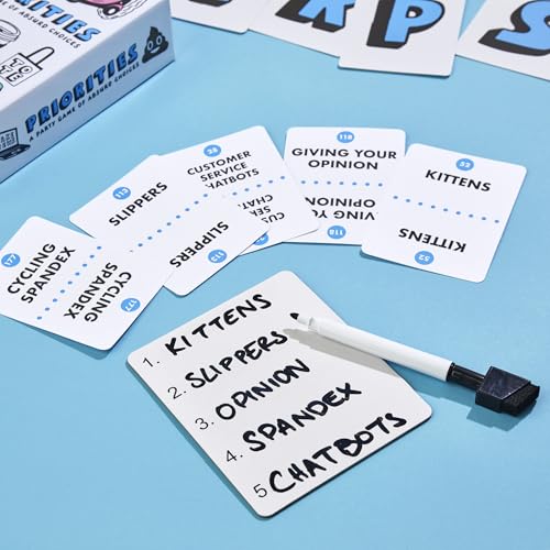 Priorities Game | A Party Game of Absurd Choices | Hilarious Card Games for Adults and Teens | Ages 14+ | 2+ Players | 30 Mins. - image 4
