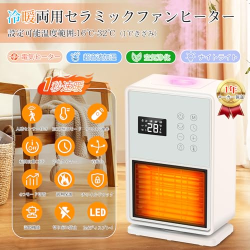 Betenet セラミックヒーター HP1210R の商品画像 1