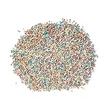 Tonkiesel, 0,9 kg, für Pflanzen, 3 mm bis 5 mm, Mini-Keramikkugel in Gartenbauqualität, für Blumentöpfe, Vasen, Hydrokulturen, Hydrokulturen, (bunt)