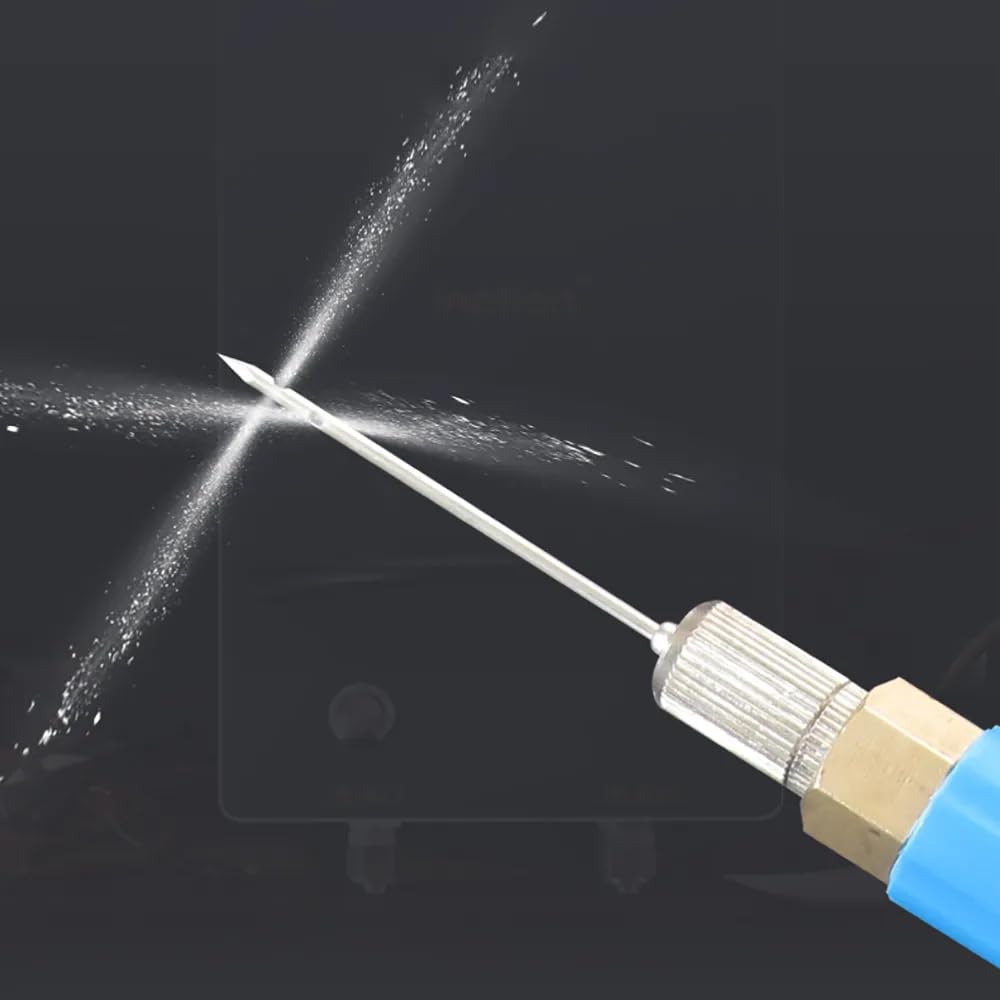 Pompe à Seringue électrique pour Viande Saline, Pistolet à Pompe à Bacon Haute Pression, Injecteur électrique, Processeur de Viande avec Aiguille en Acier Inoxydable 316 (4 aiguilles)