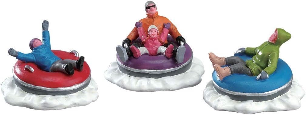 Lemax Village Collection, Tubing Family, Set of 3 #73305