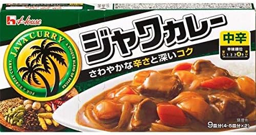 House Foods Java curry Chukarashi 185g