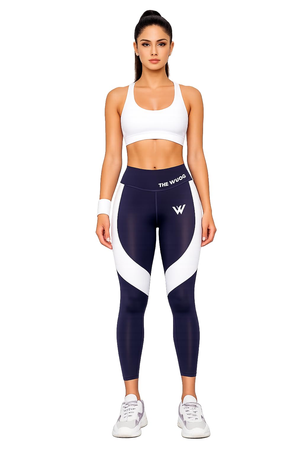 Women's Polyster Solid Sport Leggings (Purple, M)-PID47679-image-39