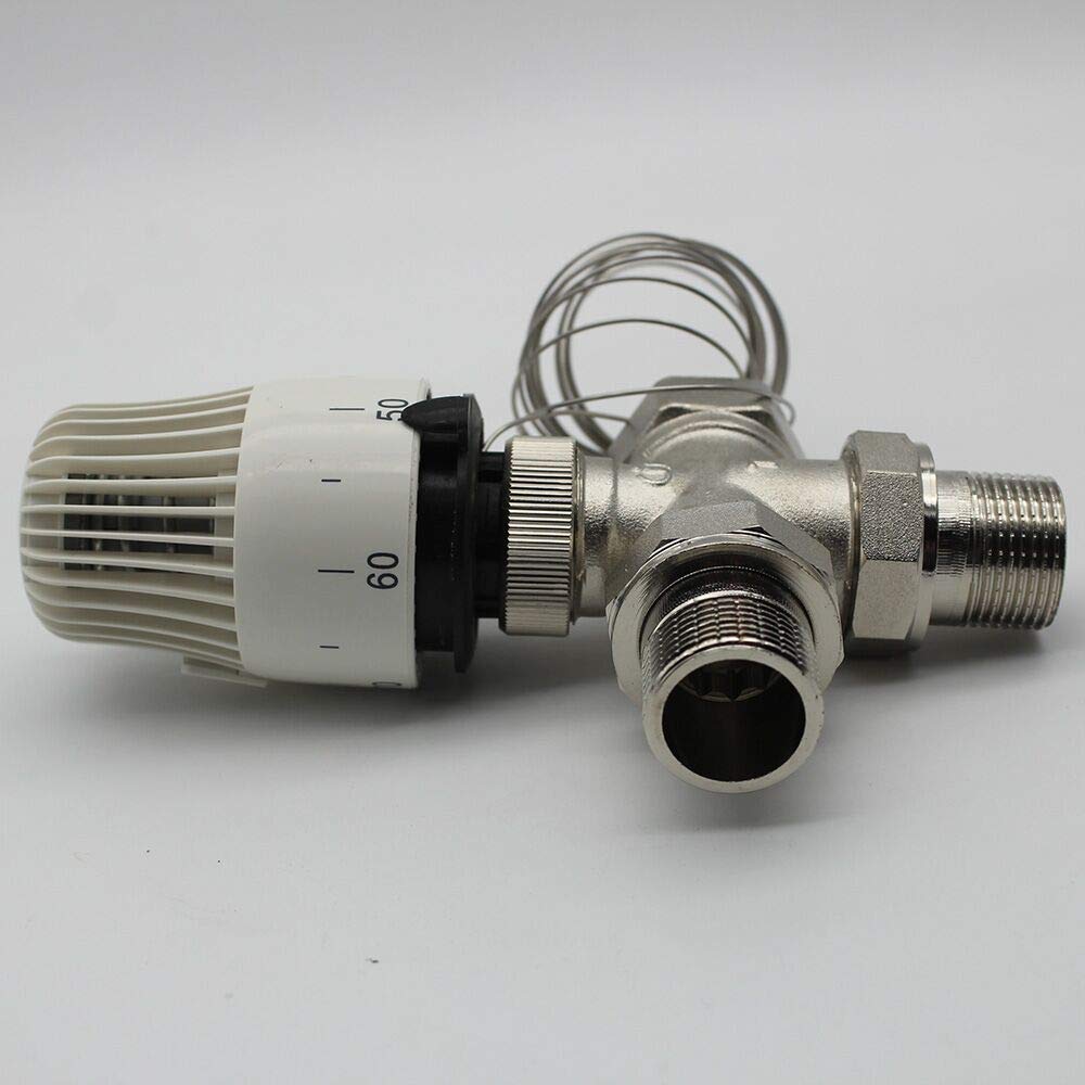 Risparmio energetico 30-70 Gradi di Controllo del Pavimento del Riscaldamento del Pavimento della valvola del radiatore termostatico M30 * 1.5 Valvola a Tre Vie del Telecomando