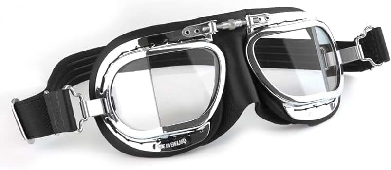Amazon.co.jp: [Halcyon] mk49 Compact Goggles ブラック レザー