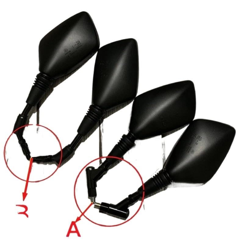 2 szt./para lusterek wstecznych do motocykla Suzuki GW250 GW250S GW250F GW 250 DL250 GSX250R(2Pcs-Pair-B)