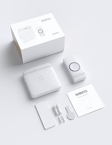 Miniatura 7 de AVANTEK Timbre inalámbrico, Blanco, 0.25watts, 3.00 volts