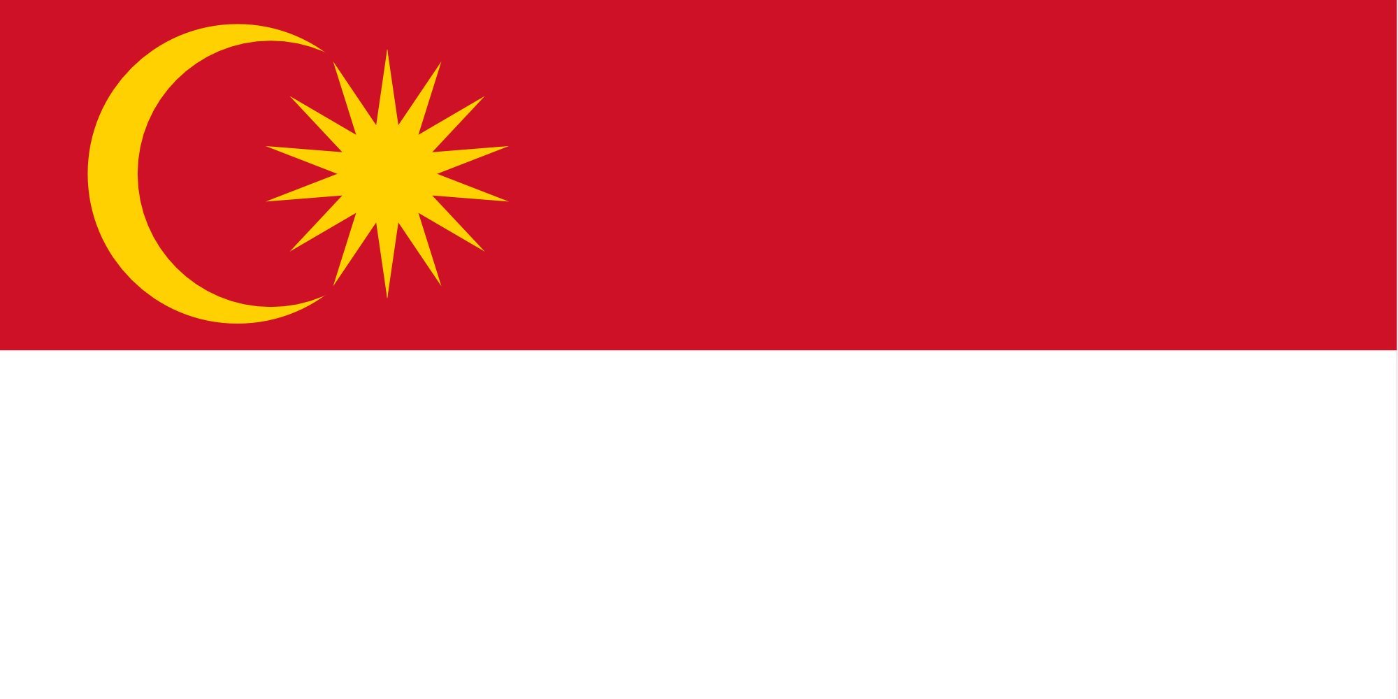 Drapeau de Malaisie 2012 grand format pour décorer votre intérieur