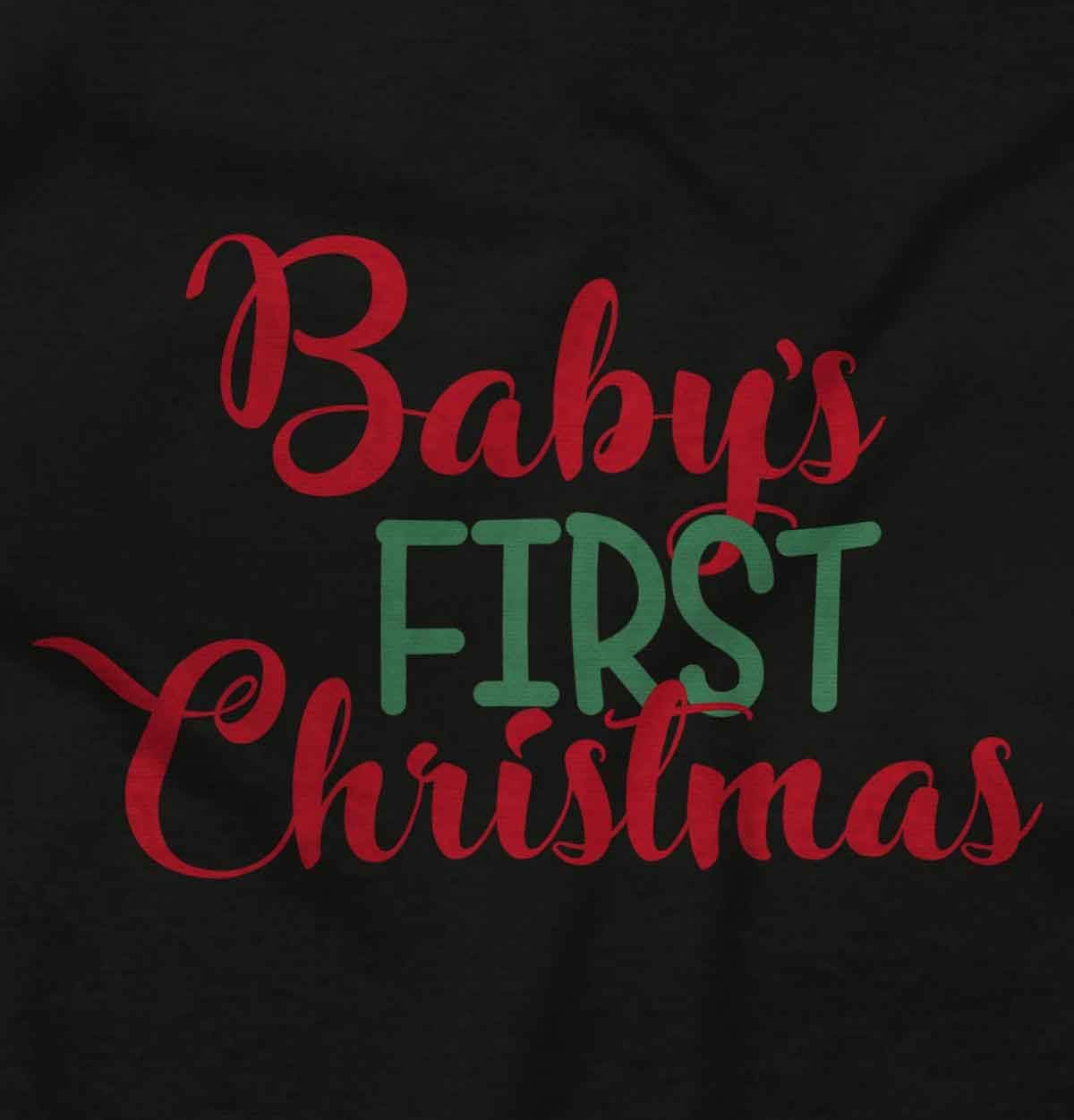 Brisco Brands My First Christmas Son Daughter Baby Romper Boys or Girls