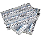 Guanruixin Chip Resistor Design Kit,EIA 0603 Size,0R-10M Resistance,72 Values 7200PCS,1% Tolerance,RoHS Compliant